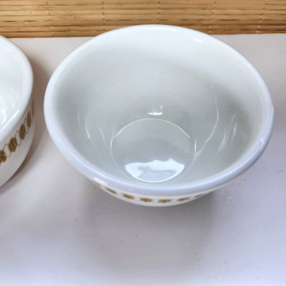 Royal Doulton Bowls Mayfair Pattern Set of 2 Hotel ware England MCM Steelite - Picture 3 of 8